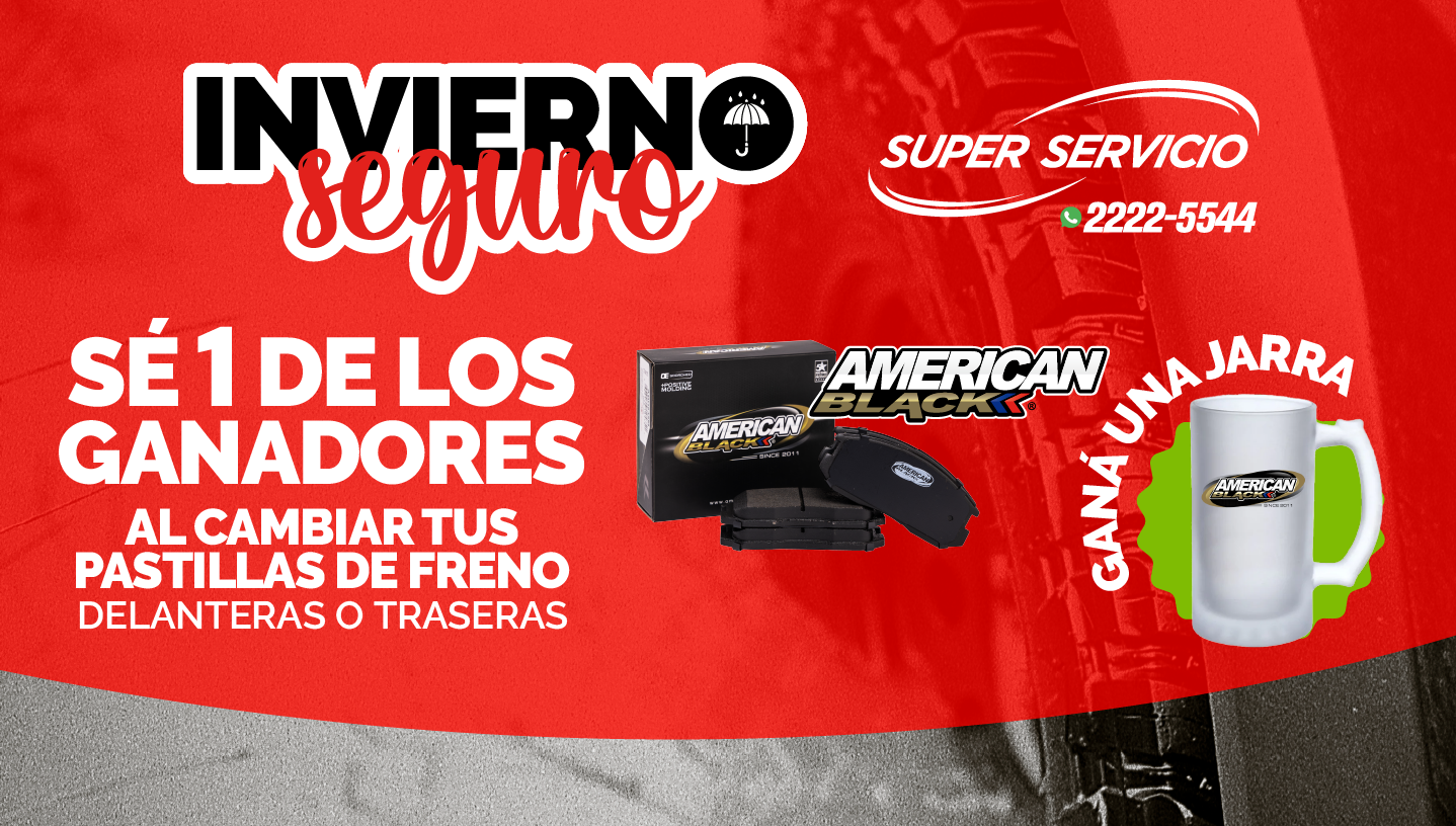 Ganá una jarra American Black al cambiar tus pastillas de freno delanteras o traseras imagen